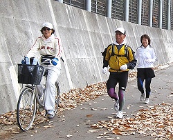 自転車ばかり乗っちゃダメよ！
