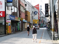 こんぴら温泉郷に入る