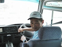 ずっと運転の上山さん