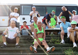 給水でホッと一息